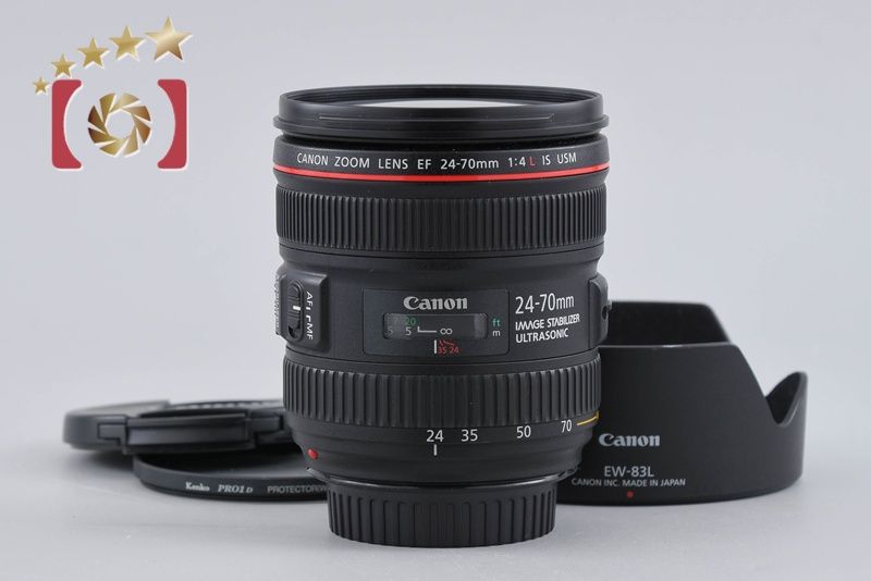 【中古】Canon キヤノン EF 24-70mm f/4 L IS USM