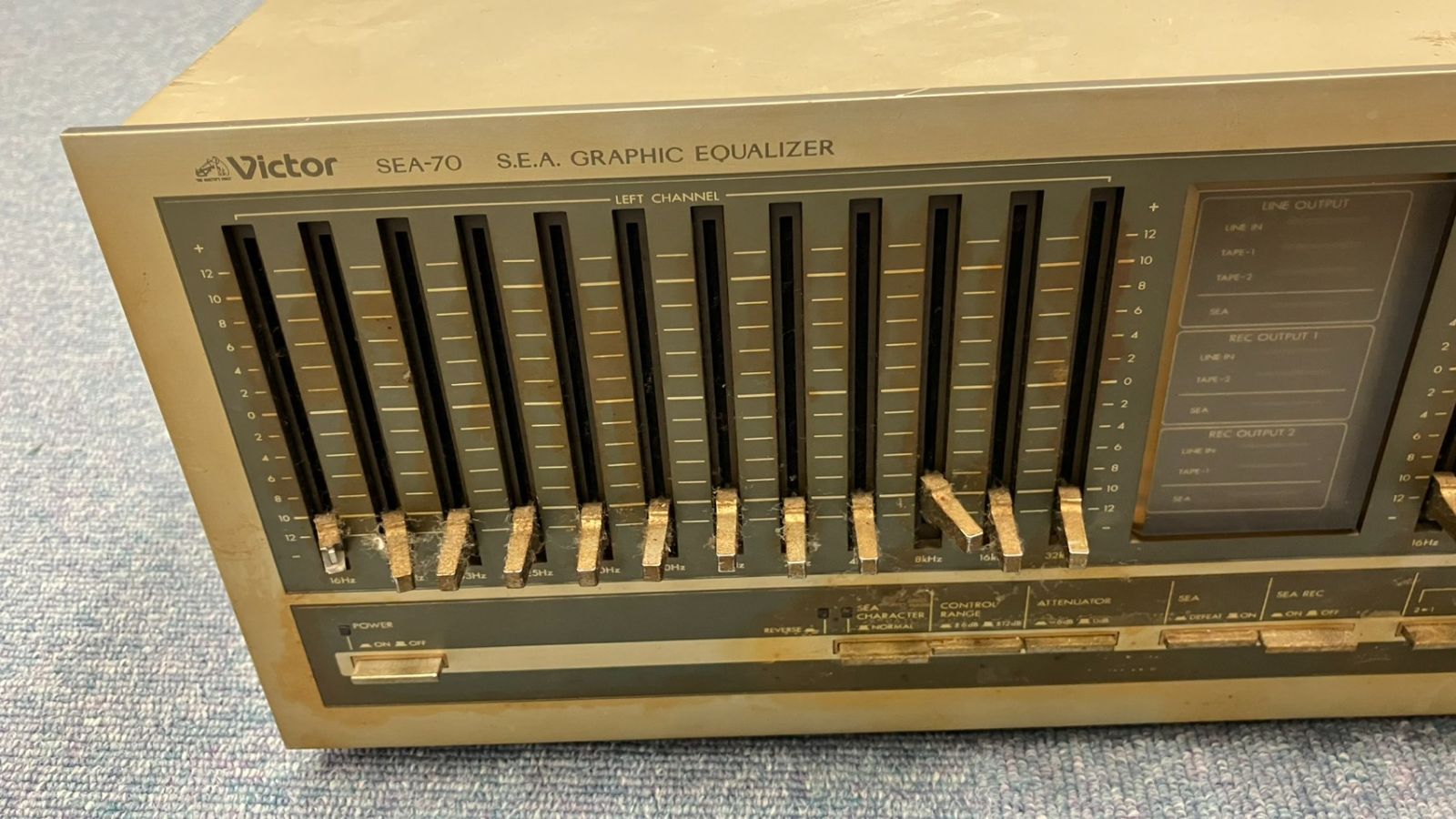 G008-SA7-192 Victor ビクター S.E.A,GRAPHIC EQUALIZER グラフィック