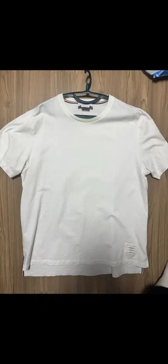 トム・ブラウン 白 半袖Tシャツ サイズ5