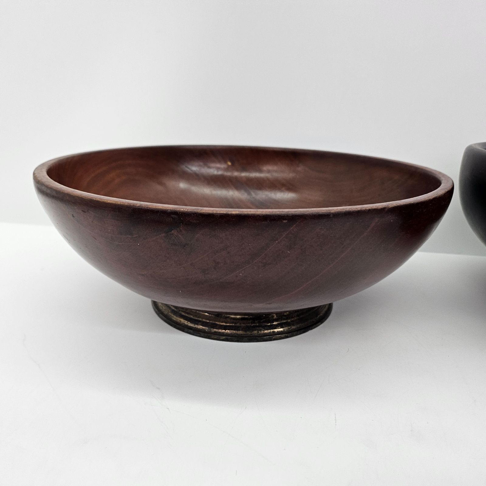 米国 United Craftsmen ビンテージ マホガニー 木製 サラダボウル 2点