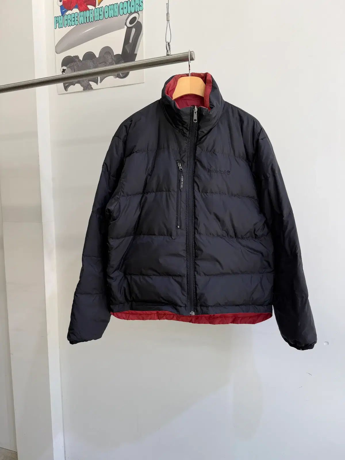 ヴィンテージ TIMBERLAND リバーシブル ダウン