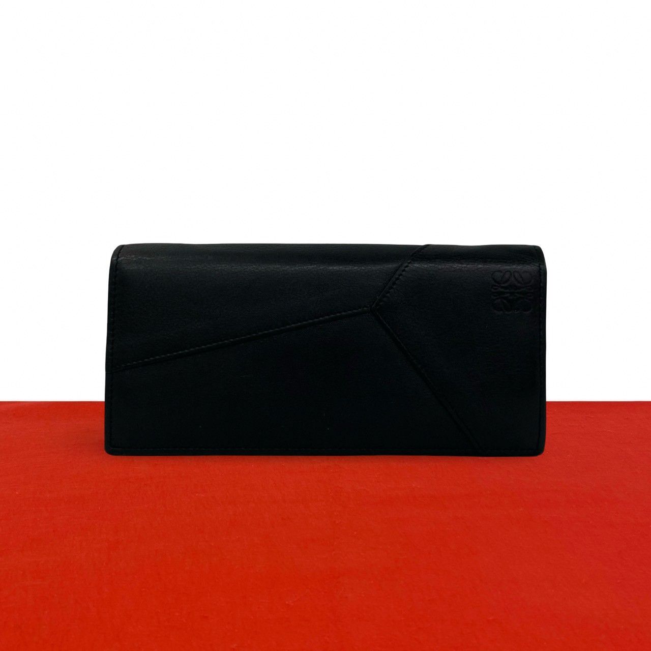 極 美品 LOEWE ロエベ パズル ロング ホリゾンタル ウォレット