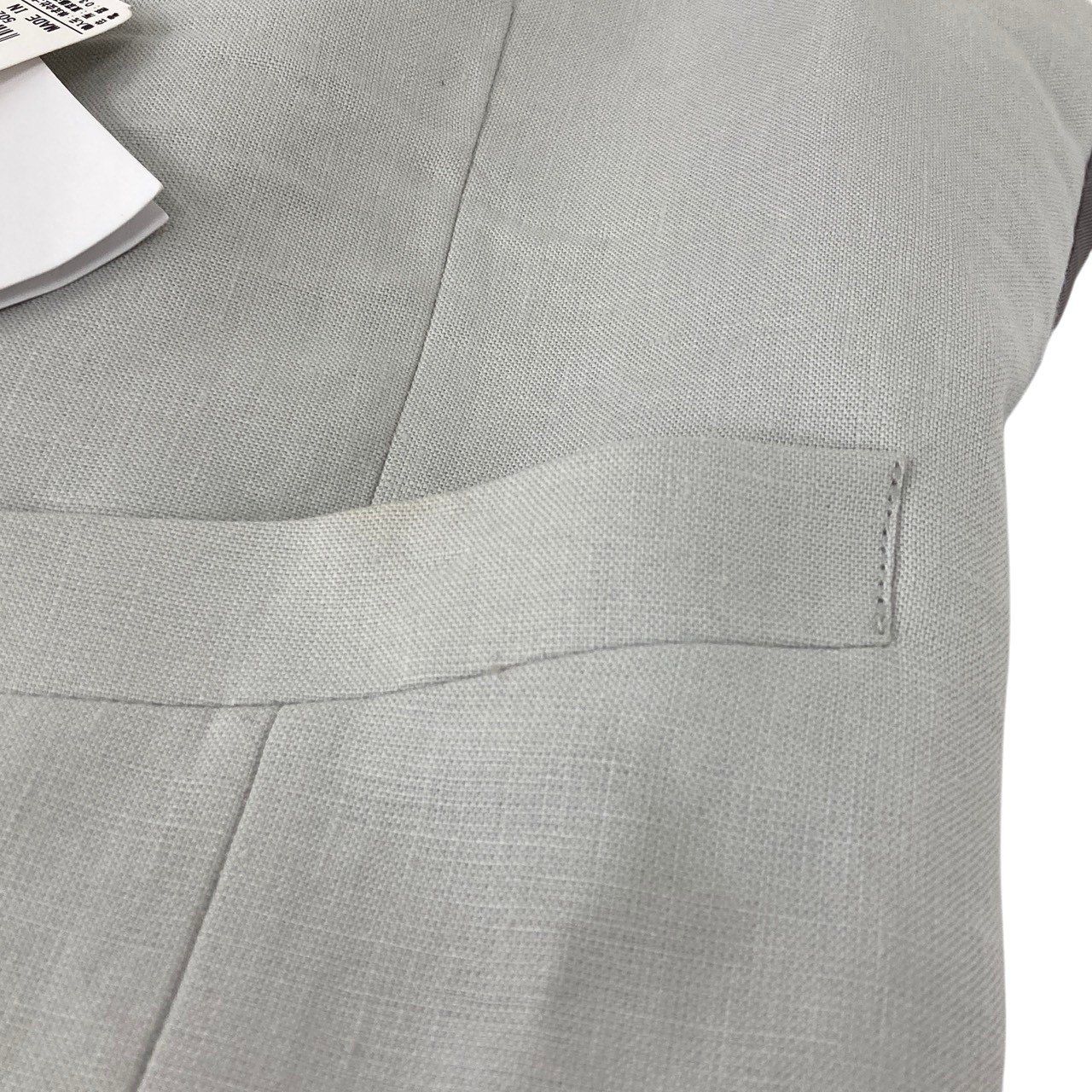 タグ付き/HACKETT LONDON/ハケットロンドン/リネン/ジレベスト/サイズ