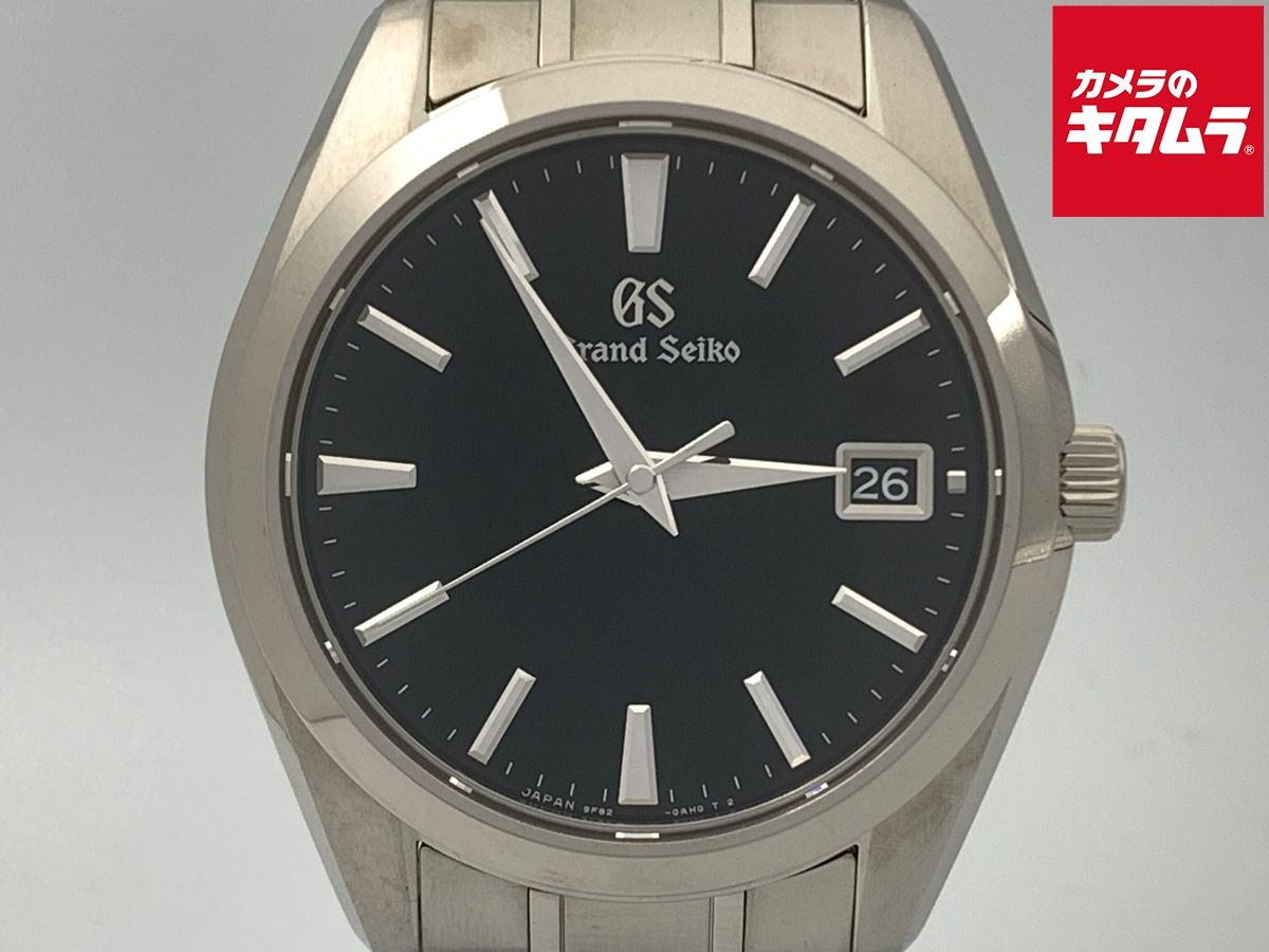 【中古】 【良品】 グランドセイコー クォーツ ブラック SBGV231/9F82-0AF30 チタン 134,160円