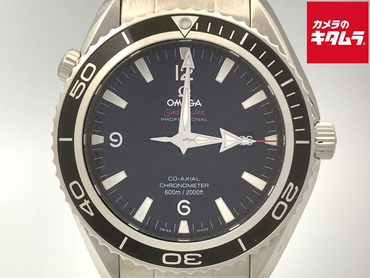 【中古】 【良品】 オメガ(OMEGA) シーマスター プラネットオーシャン ブラック 222.30.46.20.01.001 ステンレススティール 007 5007本限定
