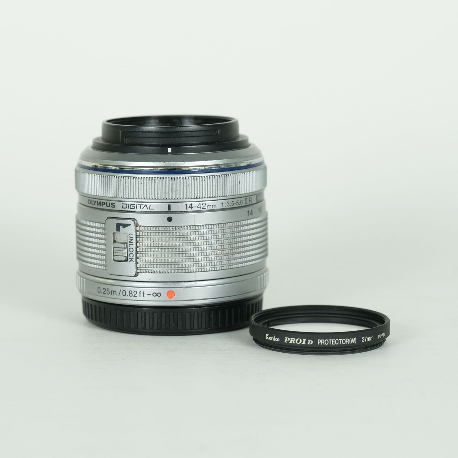 【保護フィルター付】OLYMPUS M.ZUIKO 14-42mm 並品 | フィルター付] OLYMPUS M.ZUIKO DIGITAL 14-42mm F3.5-5.6IIR