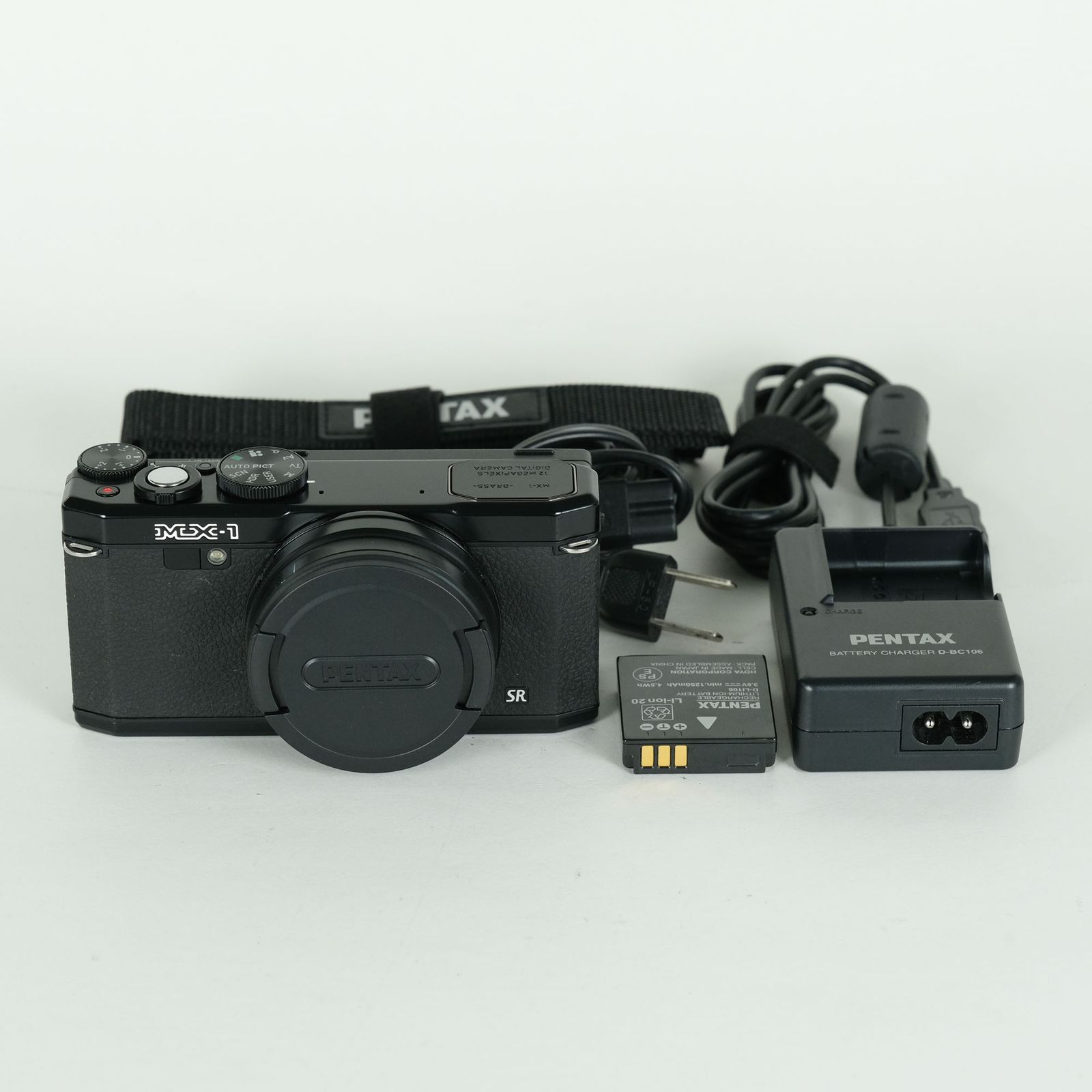 [美品 | シャッター数74回] PENTAX MX-1 クラシックブラック | コンパクトデジタルカメラ