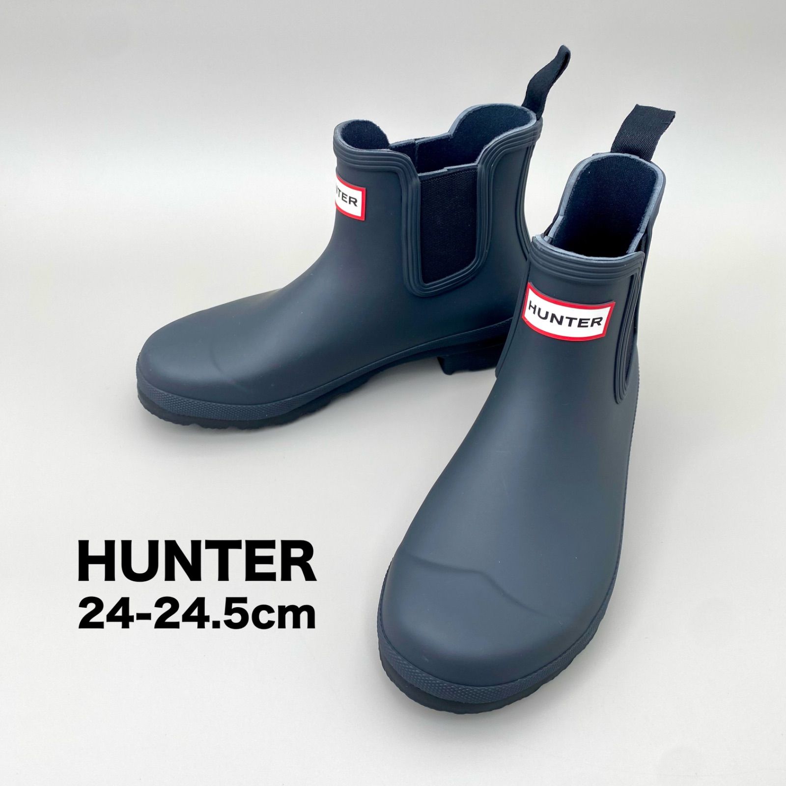 ハンター オリジナル レインブーツ チェルシー 24.0 cm-24.5cm