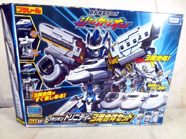 新品 タカラトミー 新幹線変形ロボ シンカリオン　トリニティ 3両合体セット 未開封