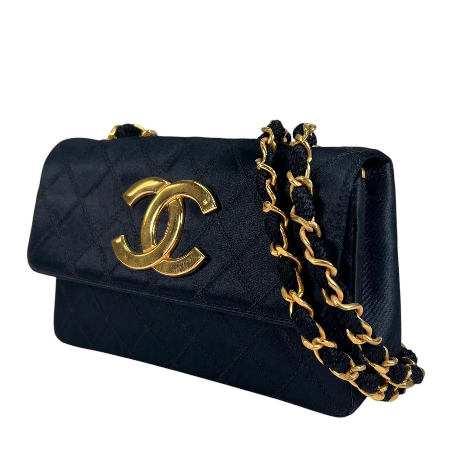 CHANEL シャネル ラージココマーク金具 マトラッセチェーンショルダー