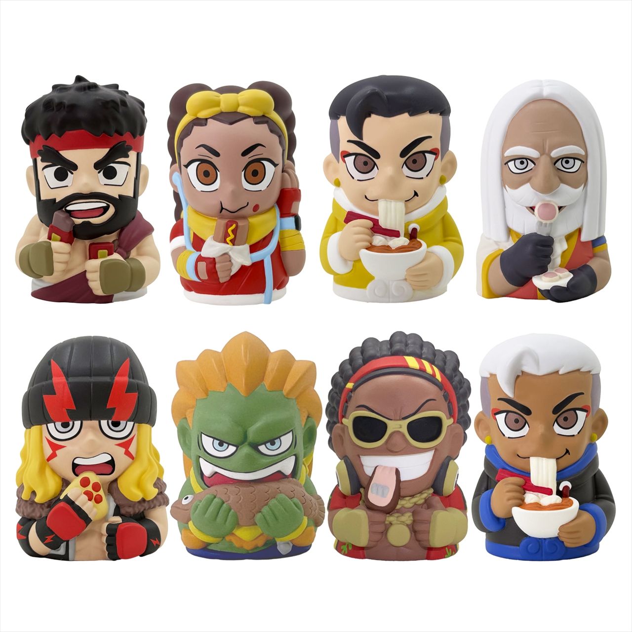 【カプコン】カプコンフィギュアビルダー フィンガーパペット ストリートファイター6 Vol.2 1BOX入数：8