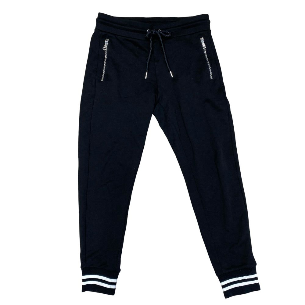 MONCLER モンクレール スウェットパンツ ボトムス H20918H00020 コットン ブラック (サイズXS) 洗練 上質 快適 定番 スタイリッシュ カジュアル 普段使い