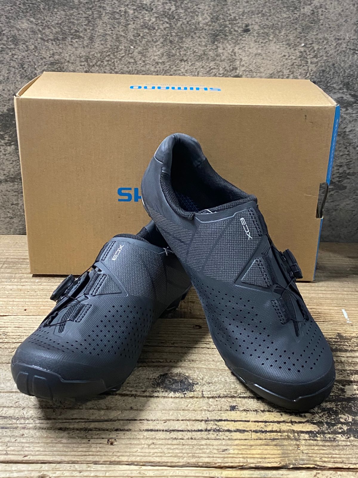 KI037 シマノ SHIMANO XC3 SH-XC300 ビンディングシューズ SPD 黒 EU40