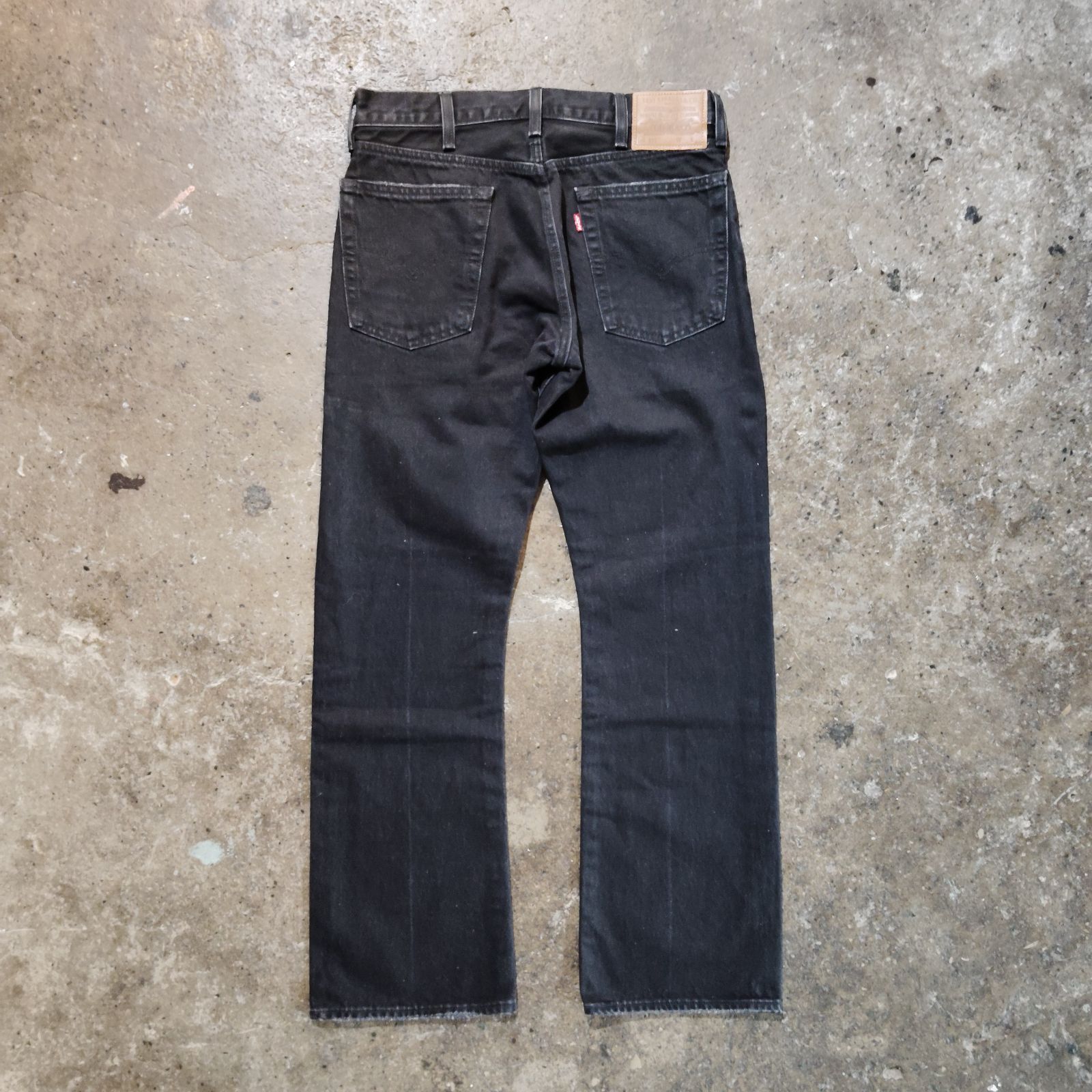 リーバイス エディフィス 別注 517 ブラックW31 L29 フレアパンツ LEVI'S EDIFICE別注 517 TM BLACK W31 L29 リーバイス エディフィス