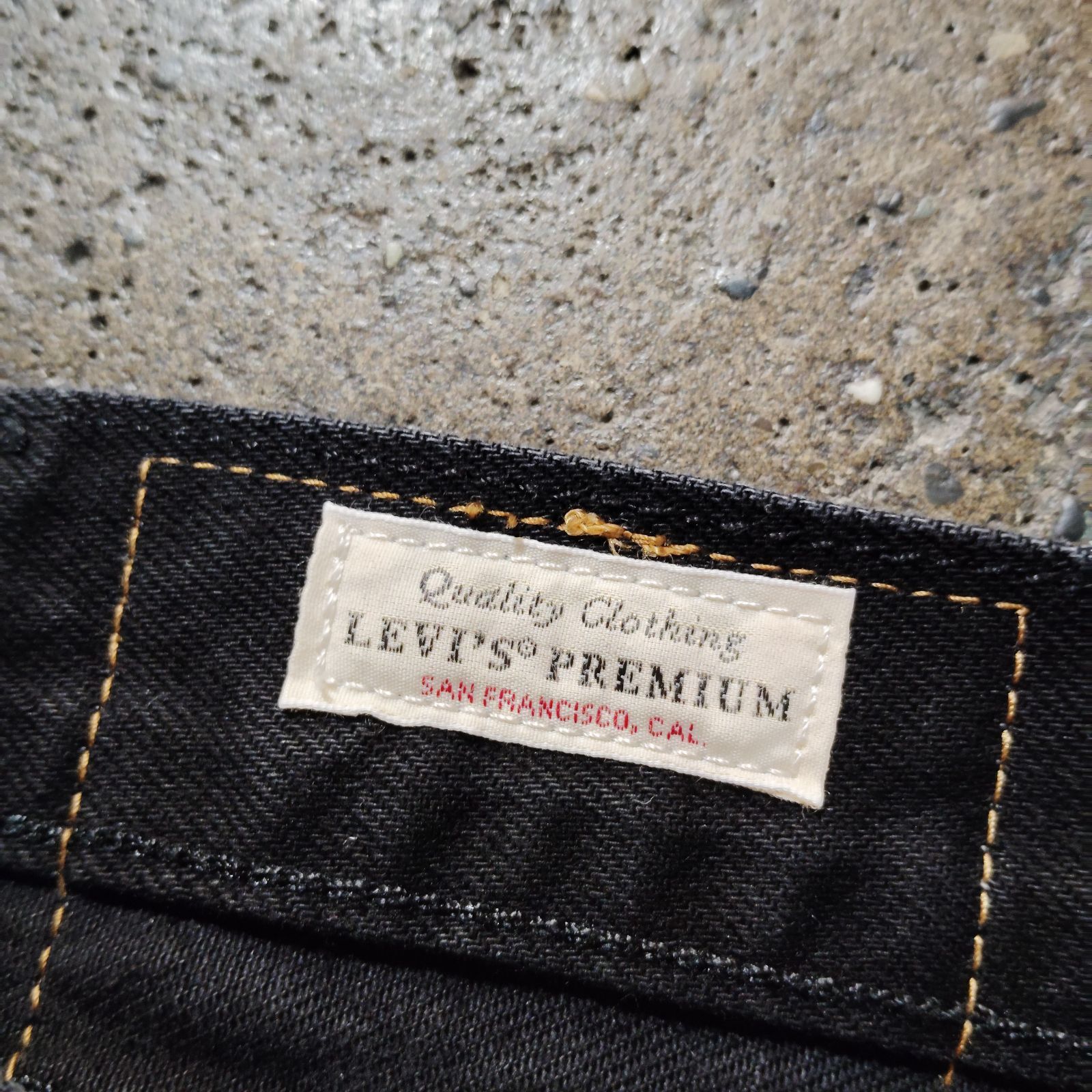 LEVI'S EDIFICE別注 517 TM BLACK W31 L29 リーバイス エディフィス