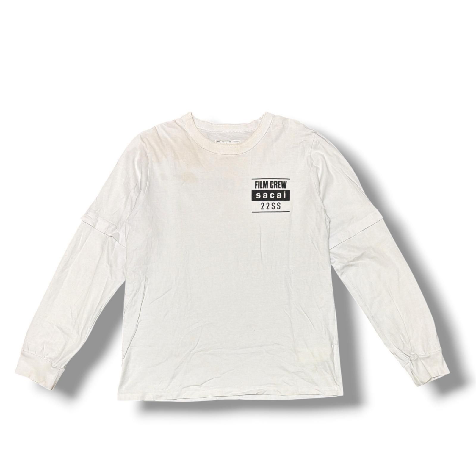 sacai 22SS Film Crew L S T Shirt フィルムクルー長袖Tシャツ