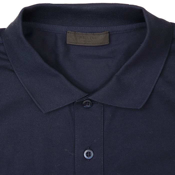SALE【美品】PRADA プラダ 半袖 ポロシャツ サイズ XXL メンズ 2ボタン