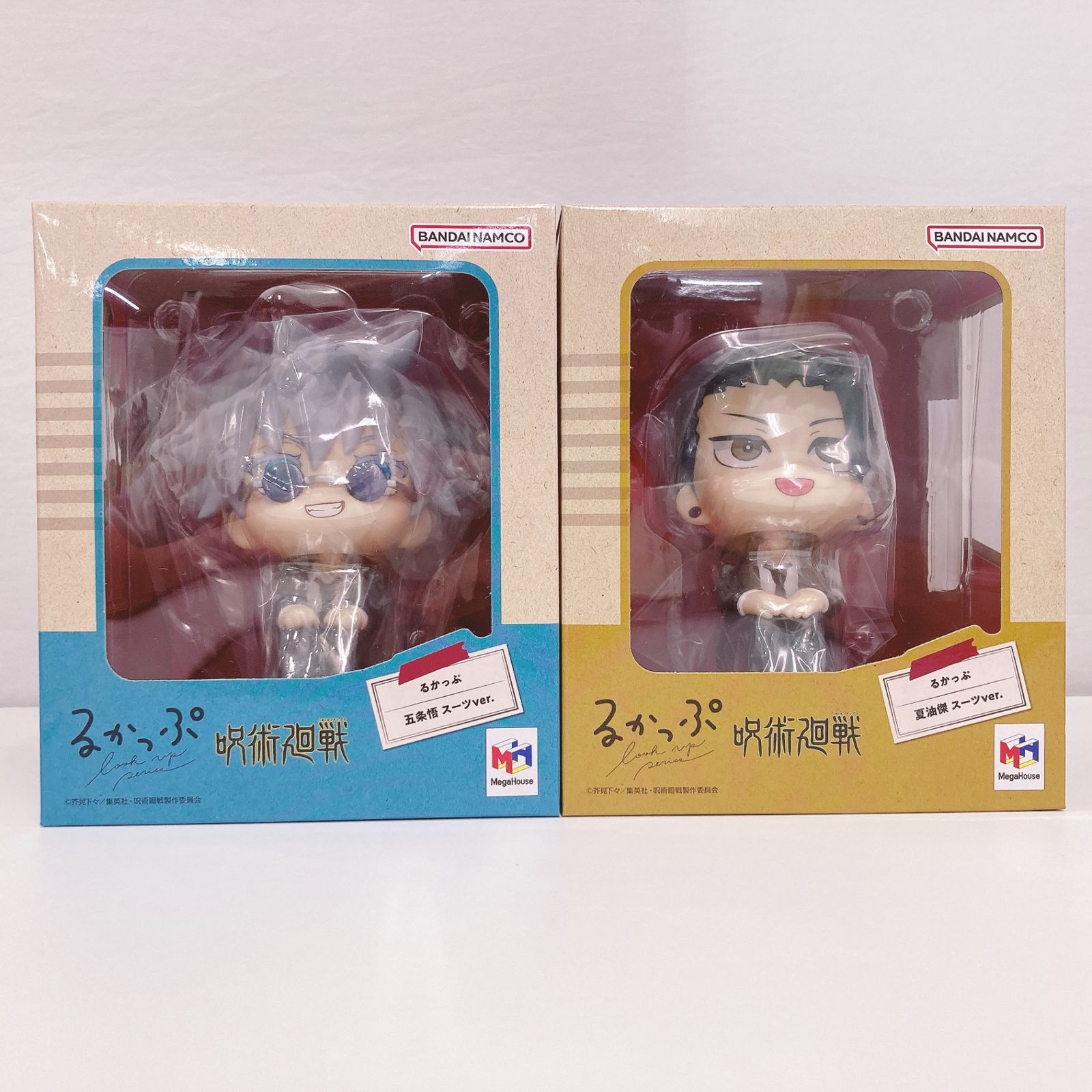 るかっぷ 五条悟＆夏油傑 スーツVer. セット 「呪術廻戦」 メガトレ