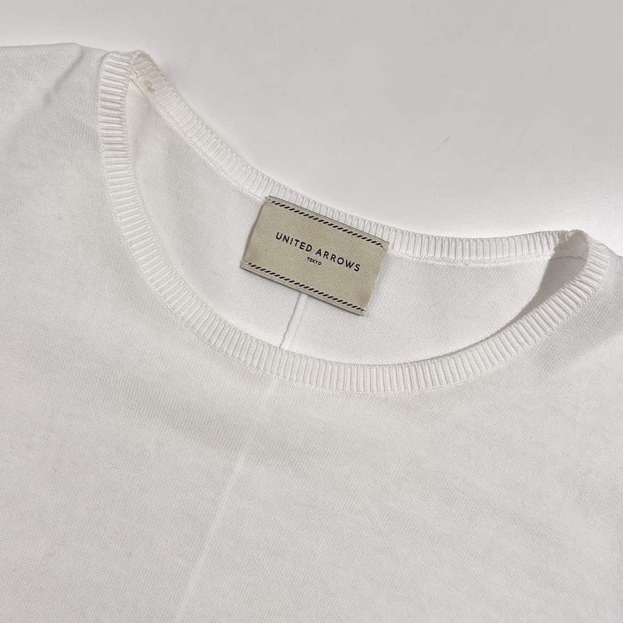 UNITED ARROWS TOKYO ユナイテッドアローズ ハイゲージ 半袖 ニット