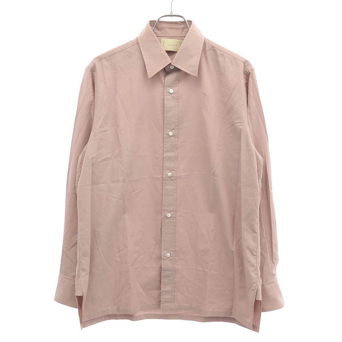 cantate カンタータ 23SS The Shirt レギュラーカラーシャツ 23SSCA0379 ピンク 46