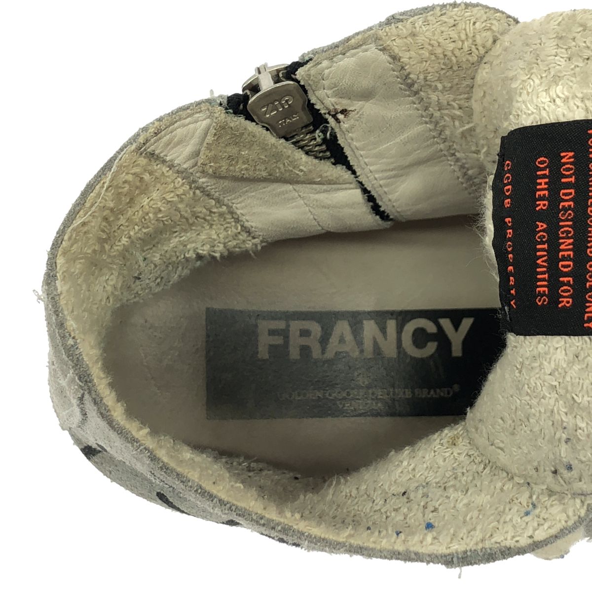 GOLDEN GOOSE ゴールデン グース Francy USED加工サイドジップ
