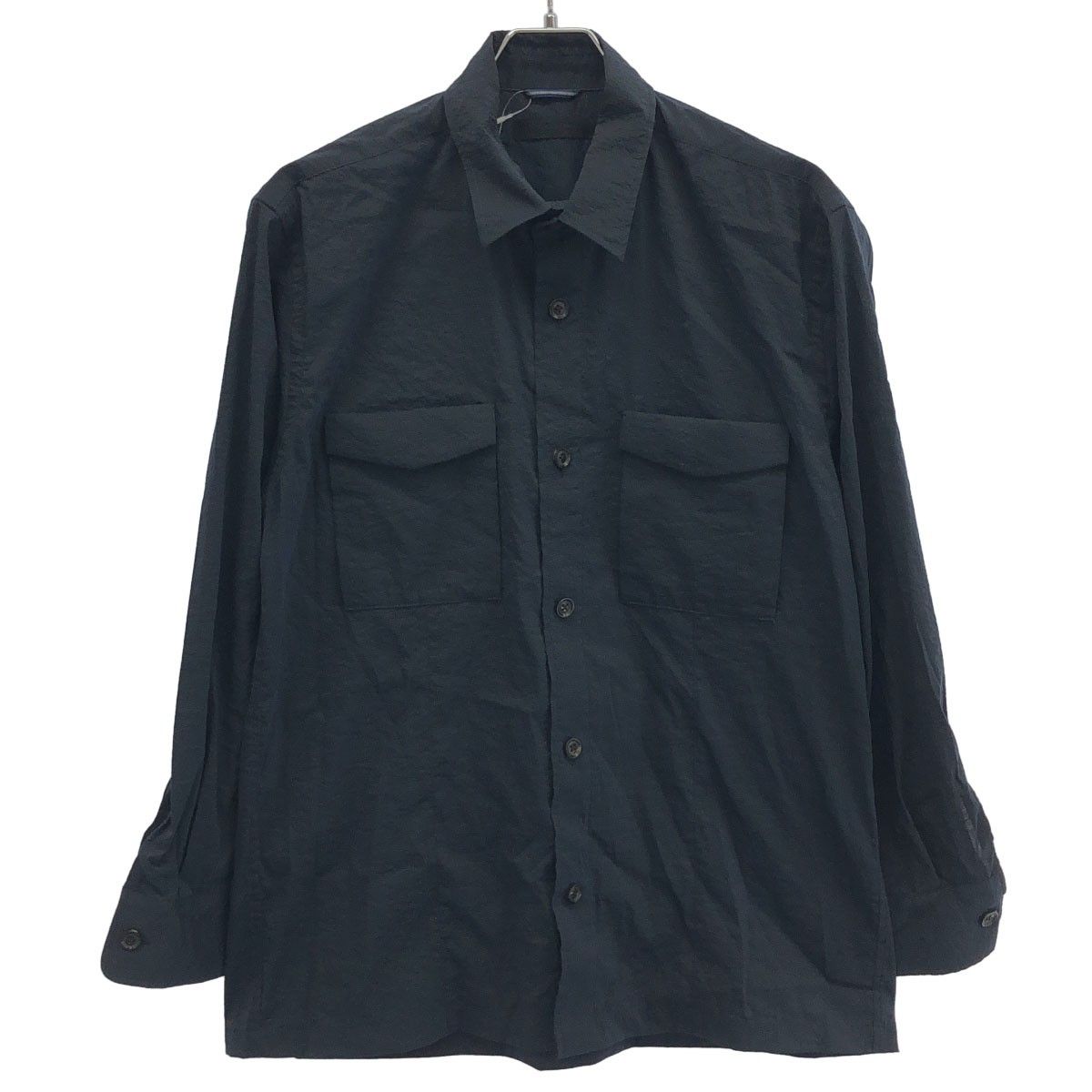 junhashimoto ジュンハシモト 26SS NEO CPO SHIRT シャツ 1062610008 ネイビー 3
