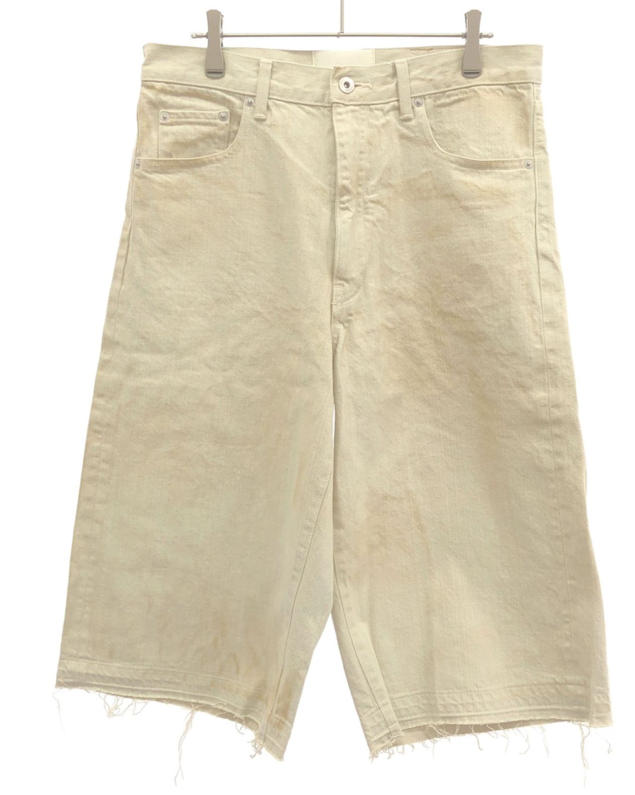 SimplyComplicated シンプリーコンプリケイテッド 26SS BF SELVEDGE JORTS ショートパンツ 26SS3004 アイボリー 1