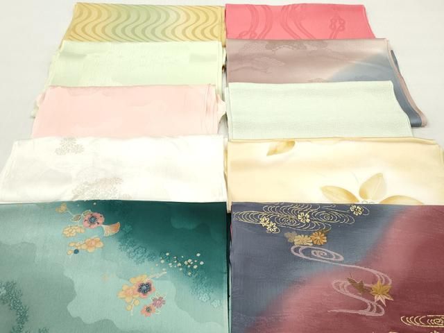 平和屋着物★和装小物　帯揚げ10枚セット　正絹　逸品　DABI0054xg 9,230円