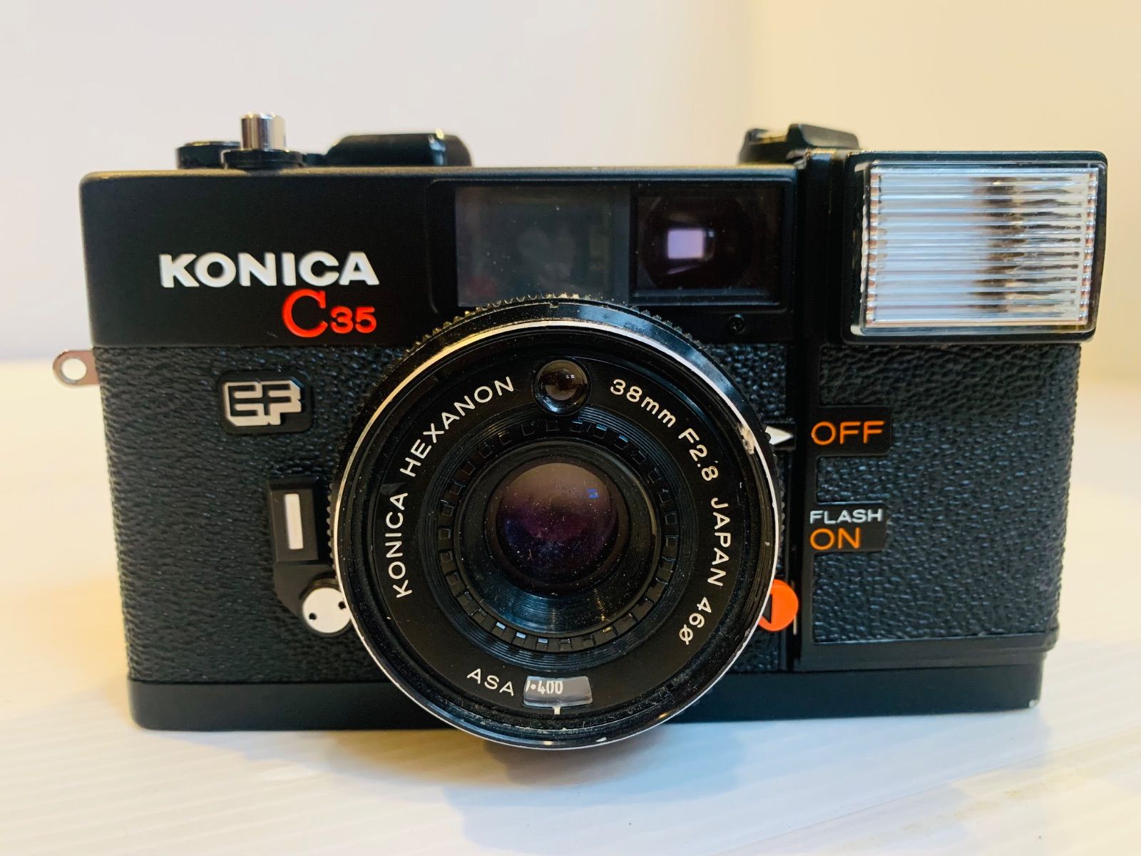 完動品】フィルムカメラ Konica C35 EF ピッカリコニカ - メルカリ