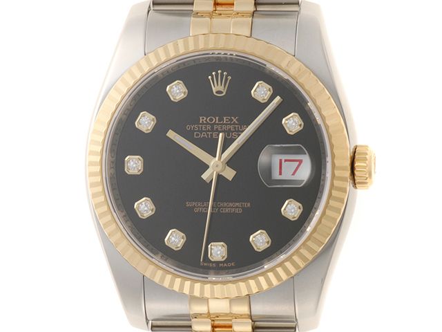 ROLEX ロレックス デイトジャスト36 116233G 腕時計 K18イエロー