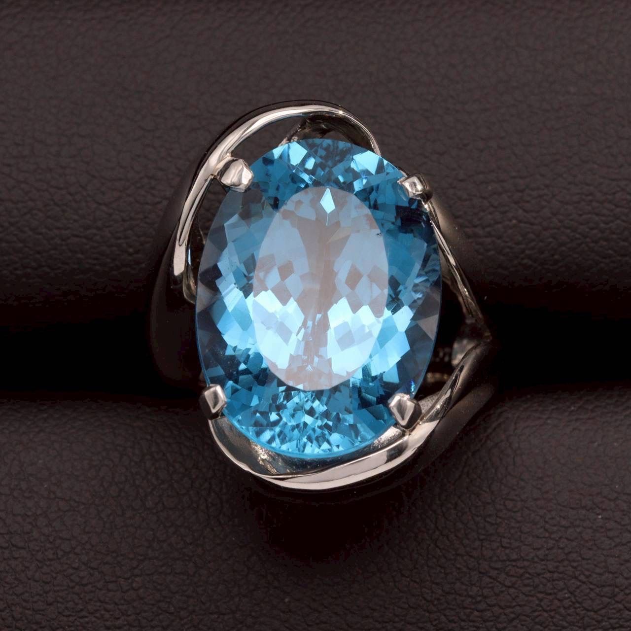 プルートパーズ 23.72ct pt900 リング プラチナ 指輪