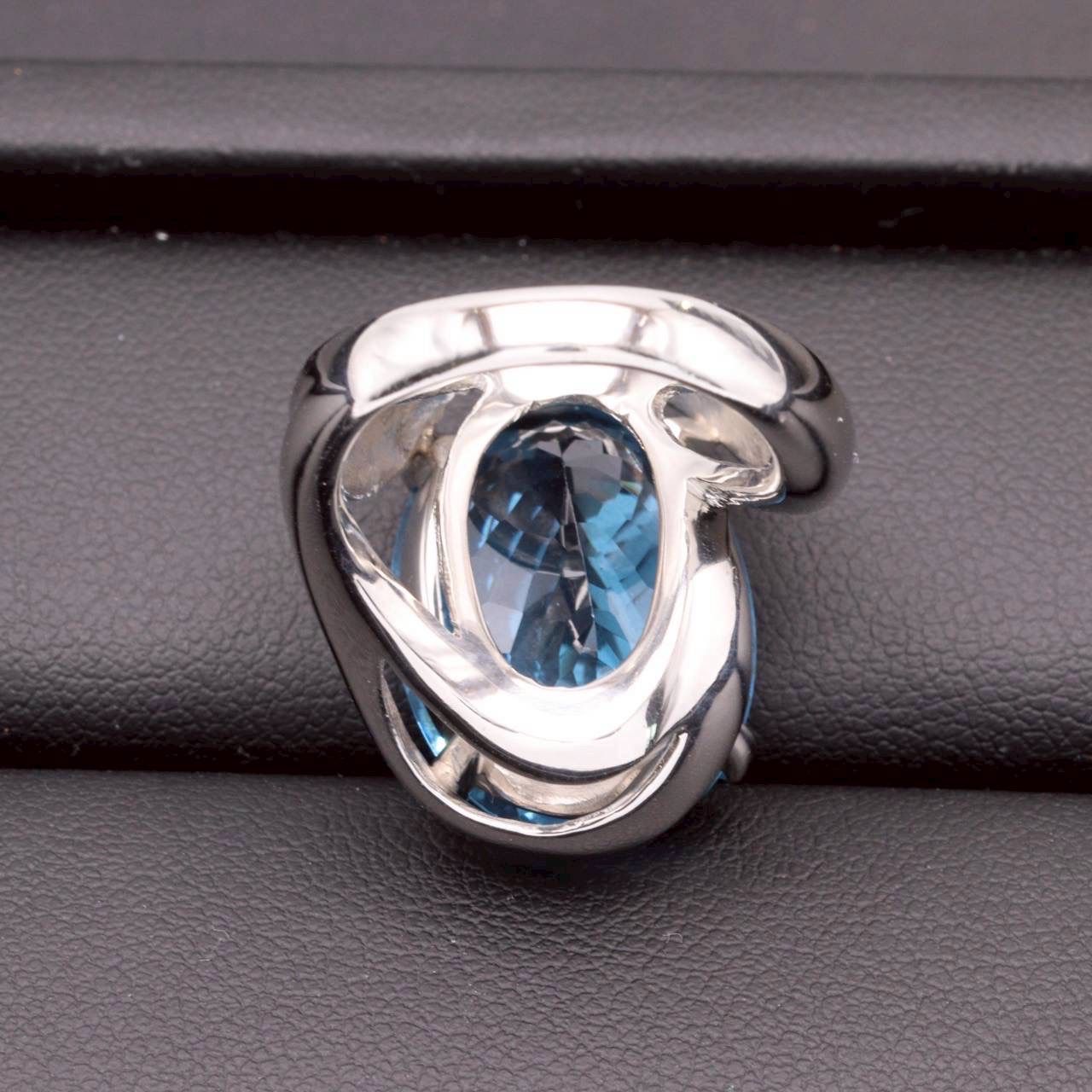 プルートパーズ 23.72ct pt900 リング プラチナ 指輪