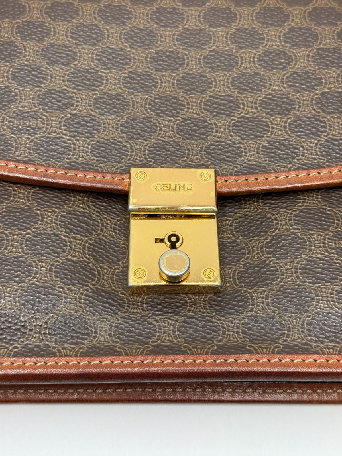早い者勝ち！CELINE セリーヌ マカダム クラッチバッグ セカンドバッグ