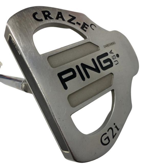 【中古】 ピン G2i CRAZ-E C 34インチ パター PT スチール (フレックスその他) メンズ 男性用 右利き 右用 Cランク ゴルフクラブ