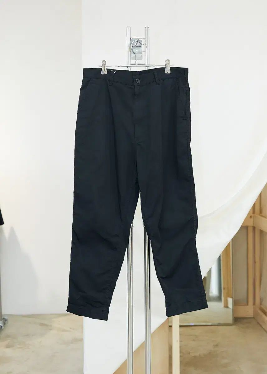 COMME des GARCONS オム コットン ナイロン スラックス