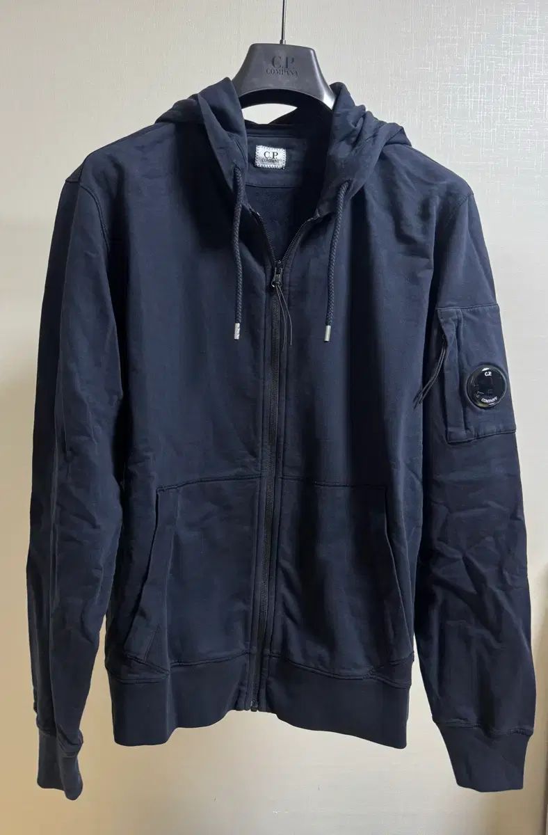C.P. Company 26ss ライト フリース レンズ フーディー ジップアップ