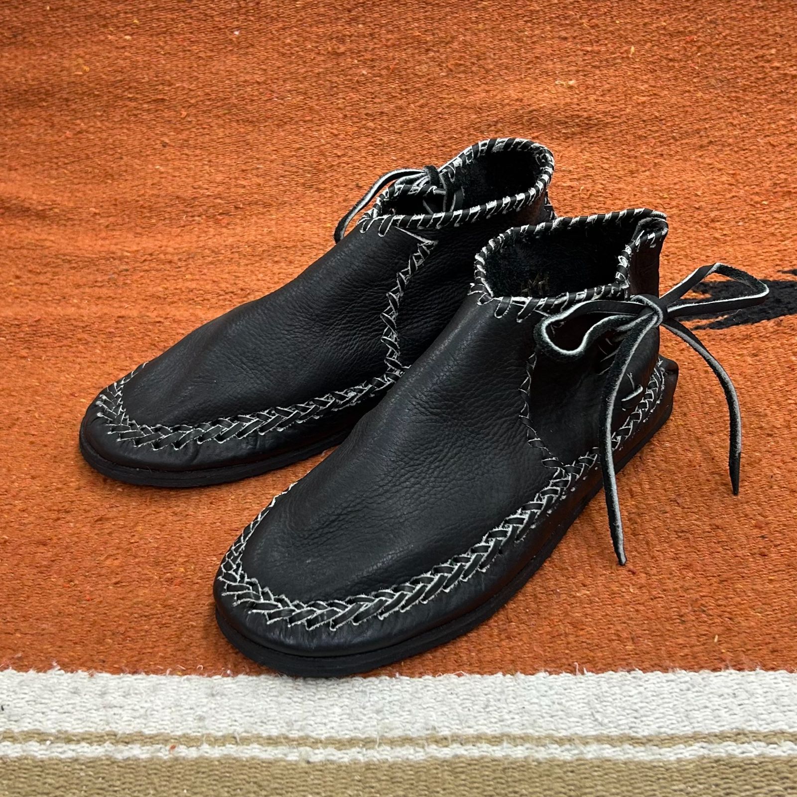 HMH ヘザーマリー Mox Double (Black) US6.0/24.0cm 定価￥42,900-（税込）__