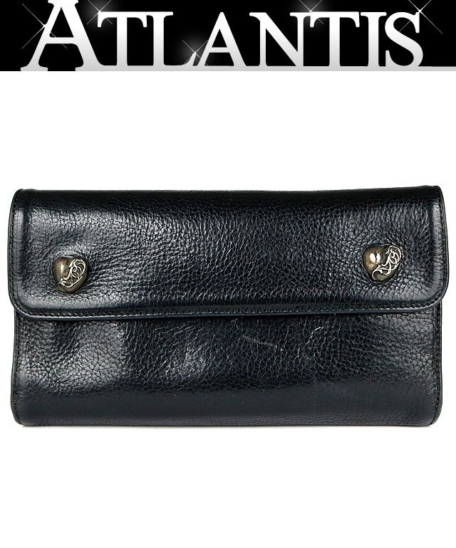 CHROME HEARTS 銀座店 クロムハーツ ウェーブ ウォレット ハートボタン