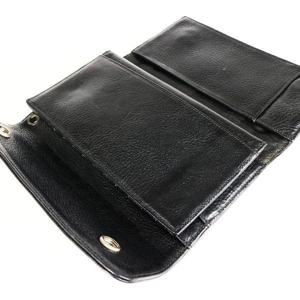 CHROME HEARTS 銀座店 クロムハーツ ウェーブ ウォレット ハートボタン