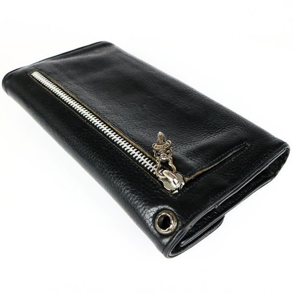 CHROME HEARTS 銀座店 クロムハーツ ウェーブ ウォレット ハートボタン