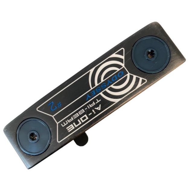 【中古】 オデッセイ Ai-ONE TRI-BEAM #2 34インチ パター PT STROKE LAB 90 スチール (フレックスその他) メンズ 男性用 右利き 右用 Cランク ゴルフクラブ