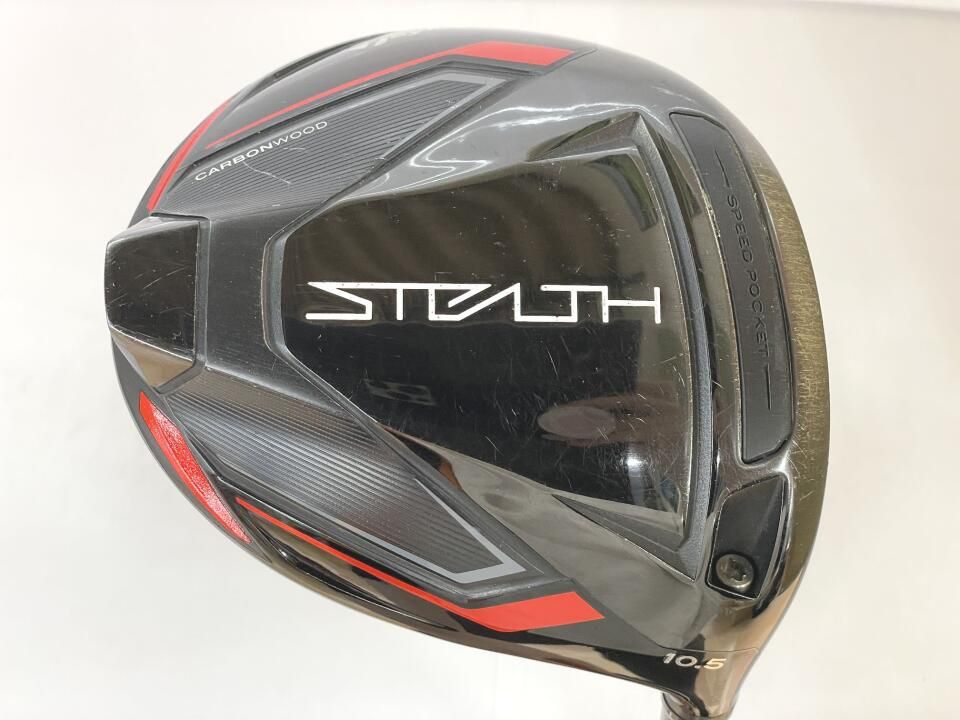 テーラーメイド　STEALTH　10.5度　TENSEI RED TM50　Sフレックス　ドライバー　中古　ゴルフドゥ！岡山青江店【最短即日発送】
