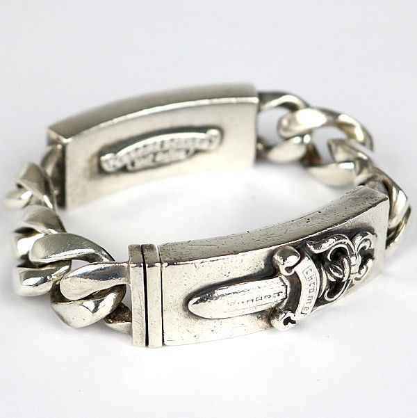 CHROME HEARTS 銀座店 クロムハーツ ダブルID ブレスレット フローラル