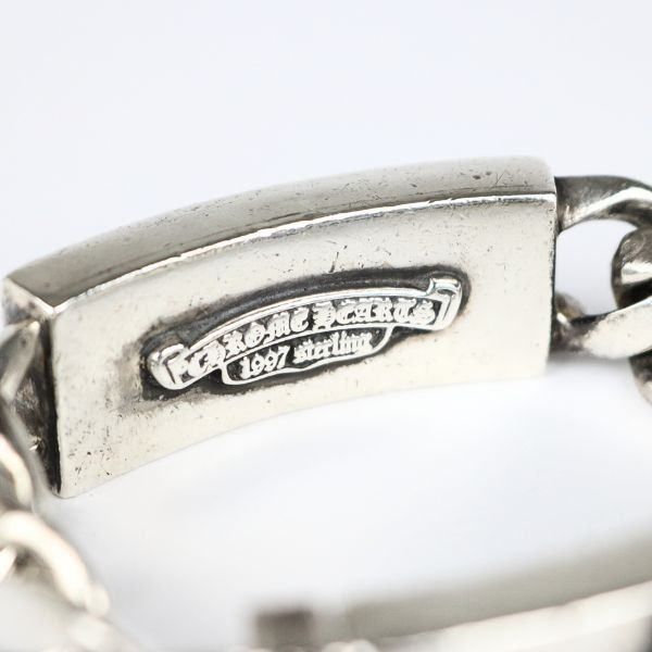 CHROME HEARTS 銀座店 クロムハーツ ダブルID ブレスレット フローラル