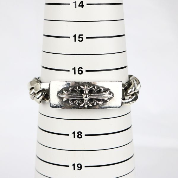 CHROME HEARTS 銀座店 クロムハーツ ダブルID ブレスレット フローラル