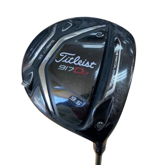 【中古】 タイトリスト 917 D2 9.5° ドライバー DR Tour AD TP-6 (フレックスS) メンズ 男性用 右利き 右用 Cランク ゴルフクラブ