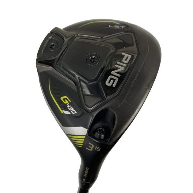 【中古】 ピン G430 LST 3W フェアウェイウッド FW PING TOUR 2.0 BLACK 65(FW) (フレックスS) メンズ 男性用 右利き 右用 Cランク ゴルフクラブ