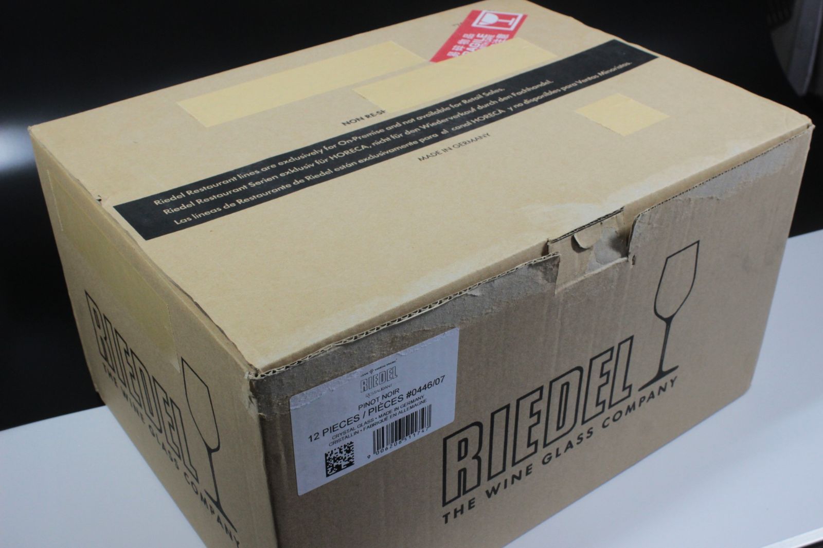 W19【極美品】リーデル RIEDEL ピノ・ノワール ワイングラス 12脚 