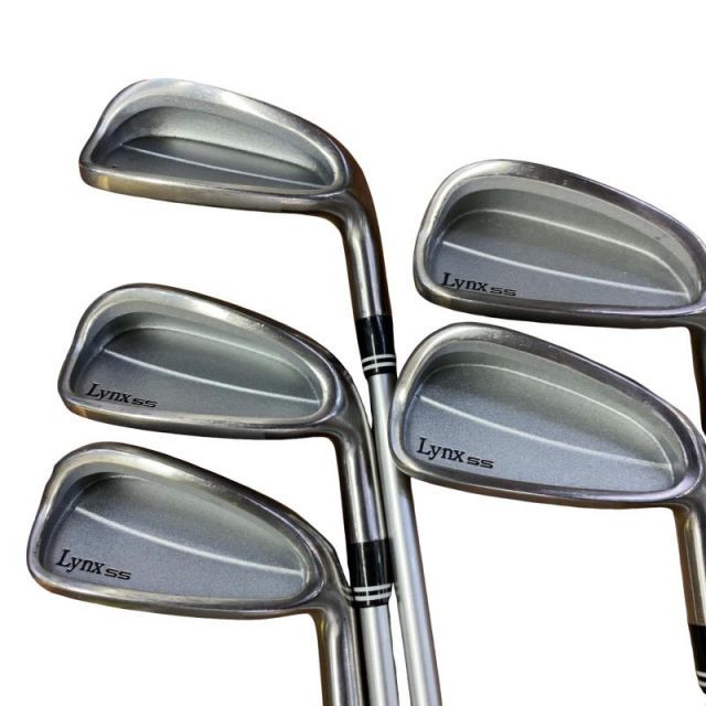 【中古】 リンクス LYNX SS 5S アイアンセット IR POWER TUNED SS (フレックスR) メンズ 男性用 右利き 右用 Cランク ゴルフクラブ