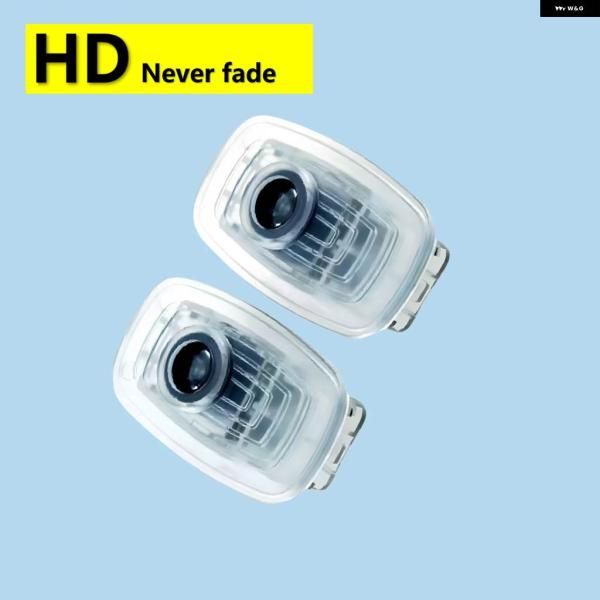 並行輸入品 2個 HD LED 車用ドアプロジェクター ウェルカムライト メルセ